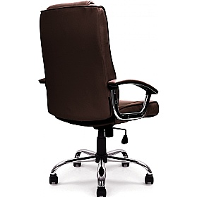 Westminister High Back Leather Faced Executive Off