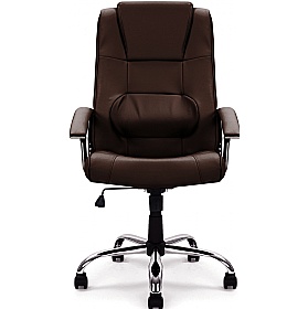 Westminister High Back Leather Faced Executive Off