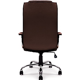 Westminister High Back Leather Faced Executive Off