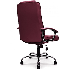 Westminister High Back Leather Faced Executive Off