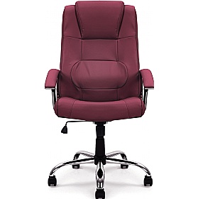 Westminister High Back Leather Faced Executive Off