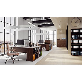 Dynamic Wooden Office Bookcases