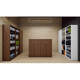 Dynamic Wooden Office Bookcases