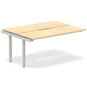 Evolve Plus Back to Back Bench Desk Extension Kit