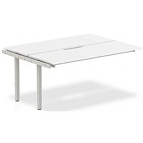 Evolve Plus Back to Back Bench Desk Extension Kit