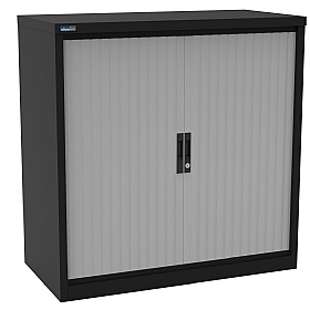Silverline Kontrax Side Tambour Cupboards - Office Storage