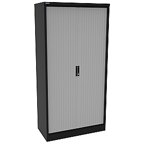 Silverline Kontrax Side Tambour Cupboards - Office Storage