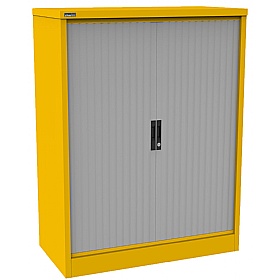 Silverline Kontrax Side Tambour Cupboards - Office Storage