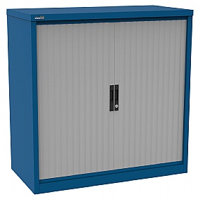 Silverline Kontrax Side Tambour Cupboards - Office Storage