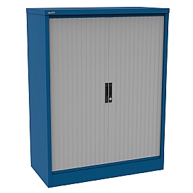 Silverline Kontrax Side Tambour Cupboards - Office Storage