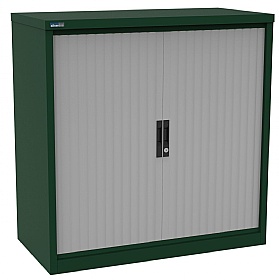 Silverline Kontrax Side Tambour Cupboards - Office Storage
