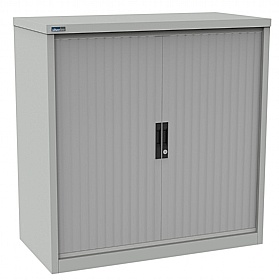 Silverline Kontrax Side Tambour Cupboards - Office Storage