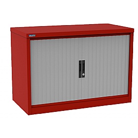Silverline Kontrax Side Tambour Cupboards - Office Storage