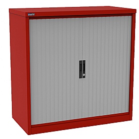 Silverline Kontrax Side Tambour Cupboards - Office Storage
