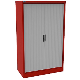 Silverline Kontrax Side Tambour Cupboards - Office Storage