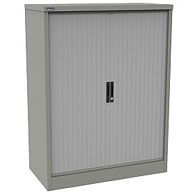 Silverline Kontrax Side Tambour Cupboards - Office Storage