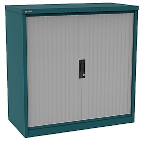 Silverline Kontrax Side Tambour Cupboards - Office Storage