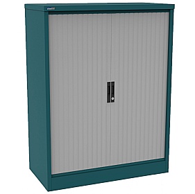 Silverline Kontrax Side Tambour Cupboards - Office Storage
