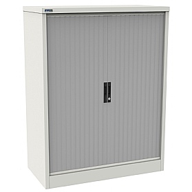 Silverline Kontrax Side Tambour Cupboards - Office Storage
