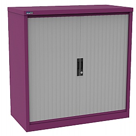 Silverline Kontrax Side Tambour Cupboards - Office Storage