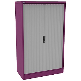 Silverline Kontrax Side Tambour Cupboards - Office Storage