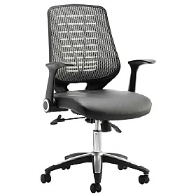 Relay Bonded Leather Task Operator Chairs