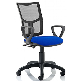 Eclipse Plus 2-Lever Mesh Task Operator Chairs