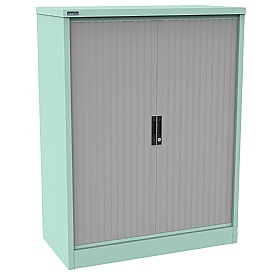 Silverline Kontrax Side Tambour Cupboards - Office Storage