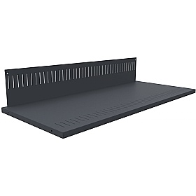 Silverline Slotted Shelf - Office Storage