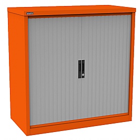 Silverline Kontrax Side Tambour Cupboards - Office Storage