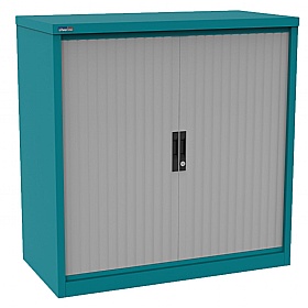 Silverline Kontrax Side Tambour Cupboards - Office Storage