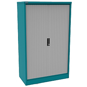 Silverline Kontrax Side Tambour Cupboards - Office Storage