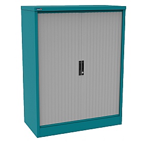 Silverline Kontrax Side Tambour Cupboards - Office Storage