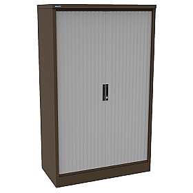 Silverline Kontrax Side Tambour Cupboards - Office Storage
