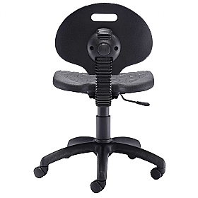 Factory PU Wipe Clean Work Chair