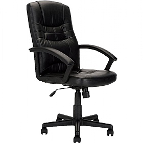Darwin High Back Bonded Leather Executive Office Chair