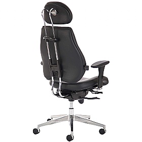 Chiro Plus Ultimate Leather Posture Office Chair