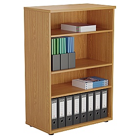 Office Essentials Wooden Office Bookcases - Office Storage