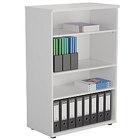 Office Essentials Wooden Office Bookcases - Office Storage