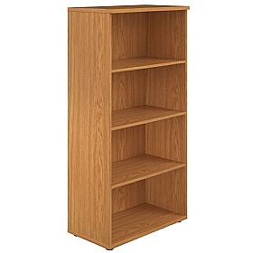 Office Essentials Wooden Office Bookcases - Office Storage