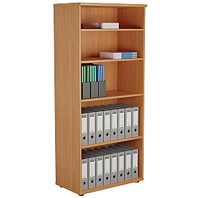Office Essentials Wooden Office Bookcases - Office Storage