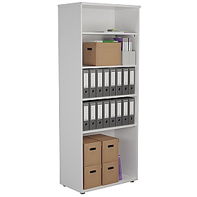 Office Essentials Wooden Office Bookcases - Office Storage