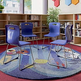 Titan Skid Base School Chairs - School Furniture