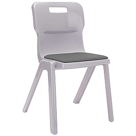Titan One Piece School Chair With Seat Pad - School Furniture