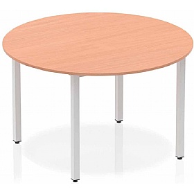 Flex Round Box Leg Meeting and Breakout Tables