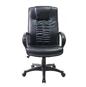 Omega High Back Executive Leather Office Chair