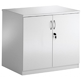 High Gloss Desk High Cupboard