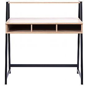 Vienna Compact Two Tier Home Office Workstation