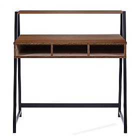 Vienna Compact Two Tier Home Office Workstation