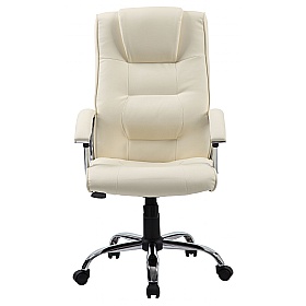 Oracle High Back Leather Faced Office Chairs - Office Chairs